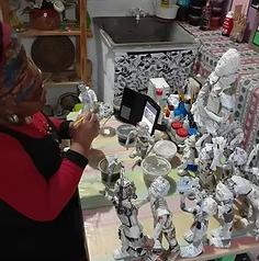 Detalhe de obra de Eunice Coppi